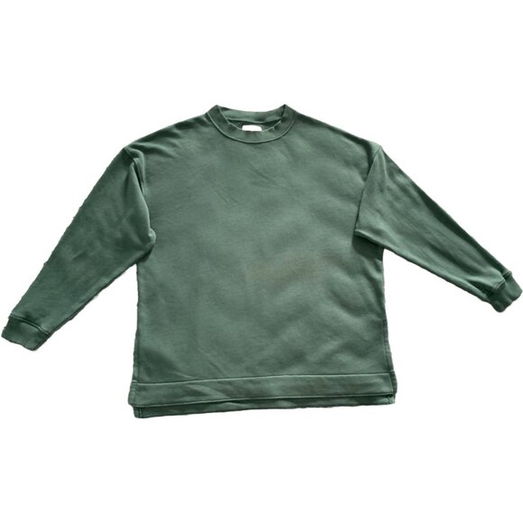 AMERICAN EAGLE Womens' Blue/Green Summer Fleece Sweatshirt Sz S LIKE NEW - Picture 4 of 6